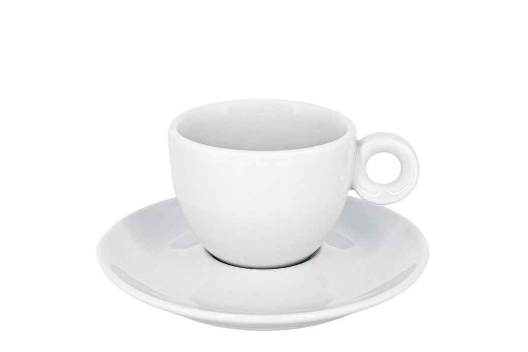 Koffiekop en schotel Roma - afbeelding 1