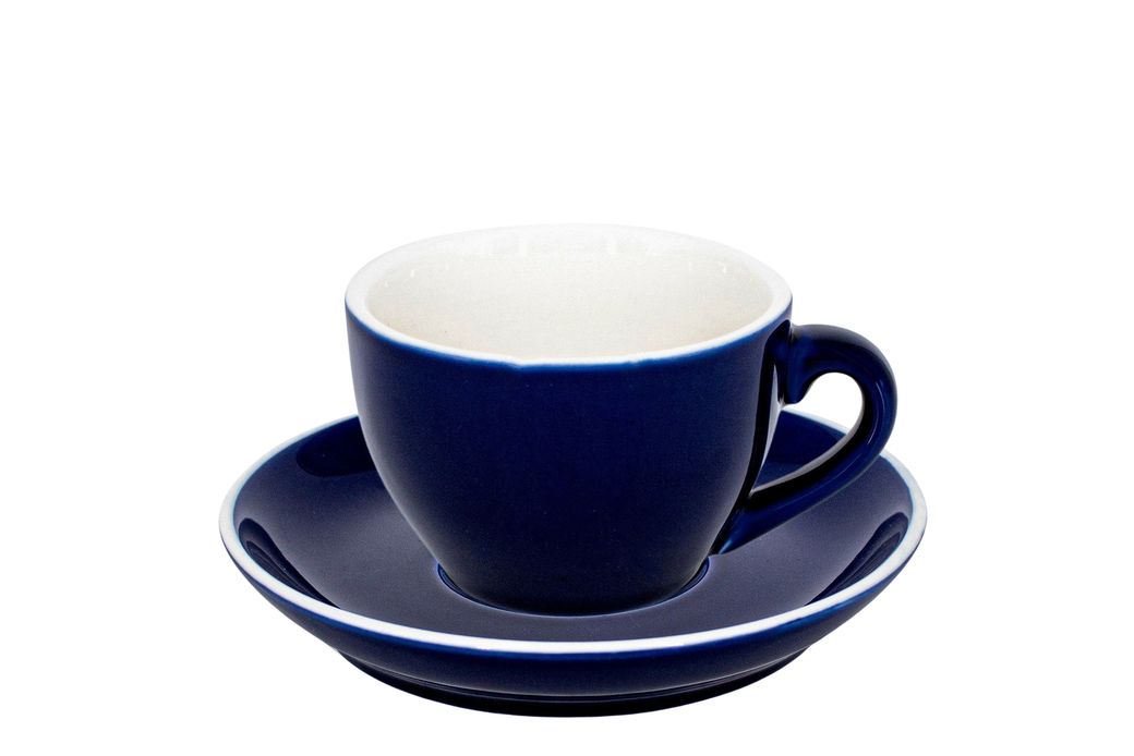 Cappuccinokop en Schotel Palmer Colors - afbeelding 1