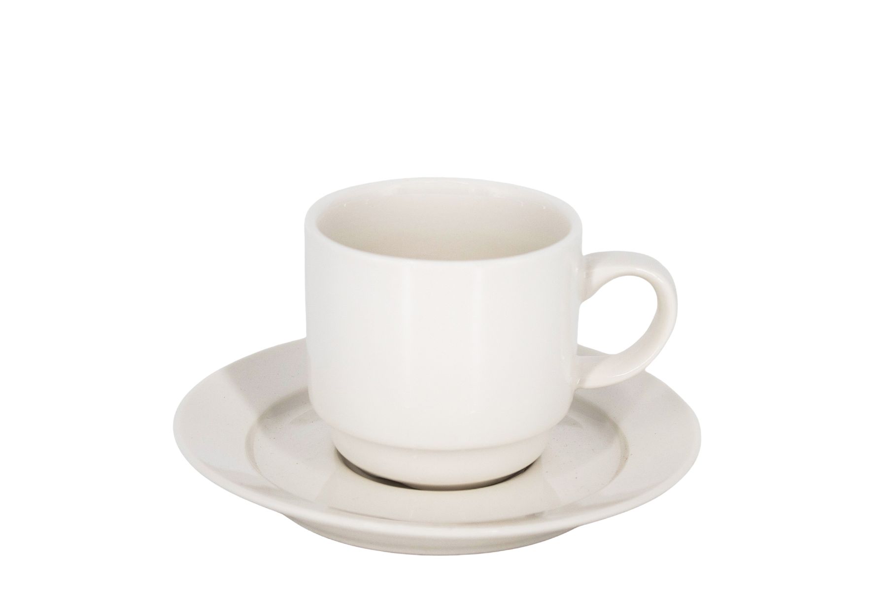 Koffiekop en Schotel Palmer Royal Ivory 20cl