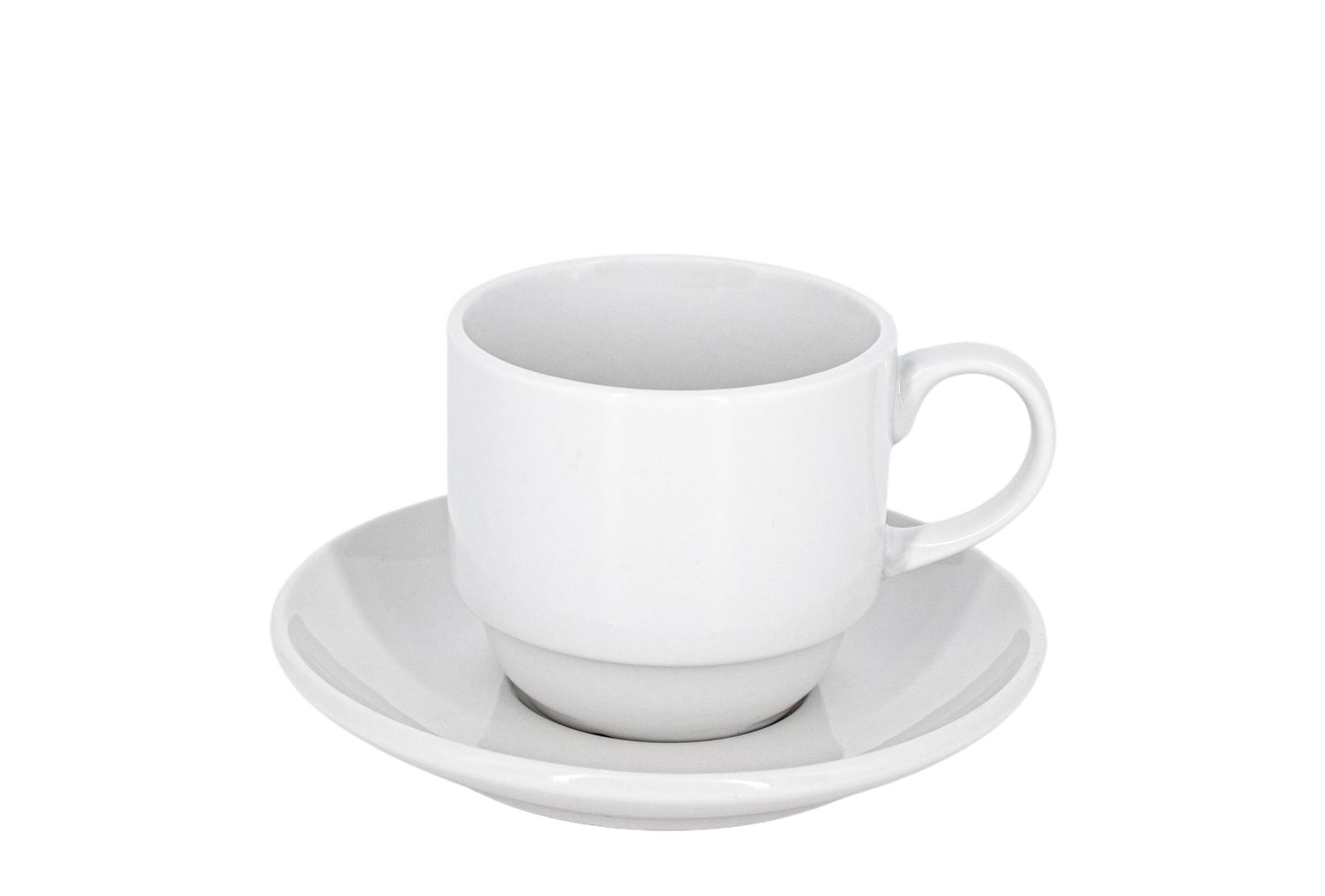 Koffiekop en schotel Mammoet Budgetline 20cl