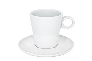Cappuccinokop en schotel Milano - afbeelding 1