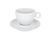 Cappuccinokop en schotel Roma - 20cl