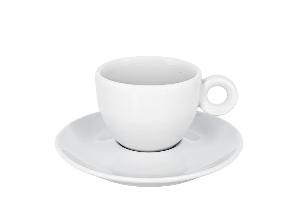 Koffiekop en schotel Roma - afbeelding 1