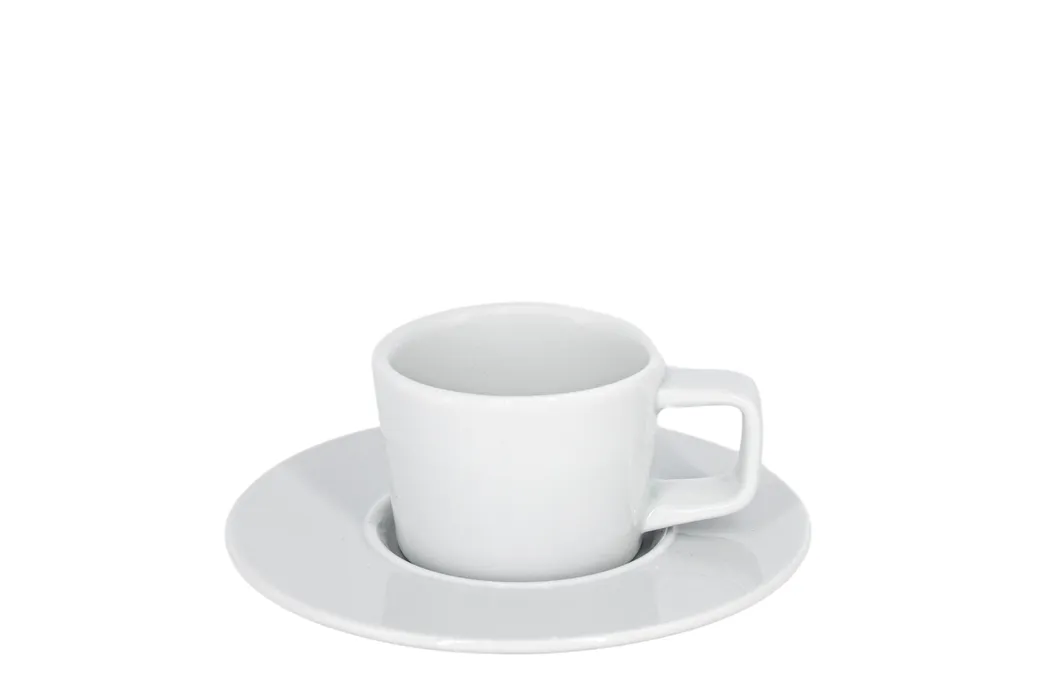 Espressokop en Schotel Palmer White Delight - afbeelding 1