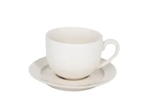 Cappuccinokop en Schotel Palmer Royal Ivory - afbeelding 1
