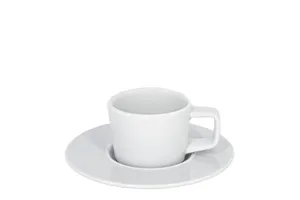 Espressokop en Schotel Palmer White Delight - afbeelding 1