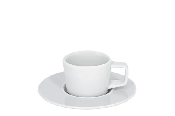 Espressokop en Schotel Palmer White Delight 7cl