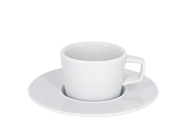 Koffiekop en Schotel Palmer White Delight 15cl