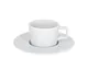 Koffiekop en Schotel Palmer White Delight - 15cl